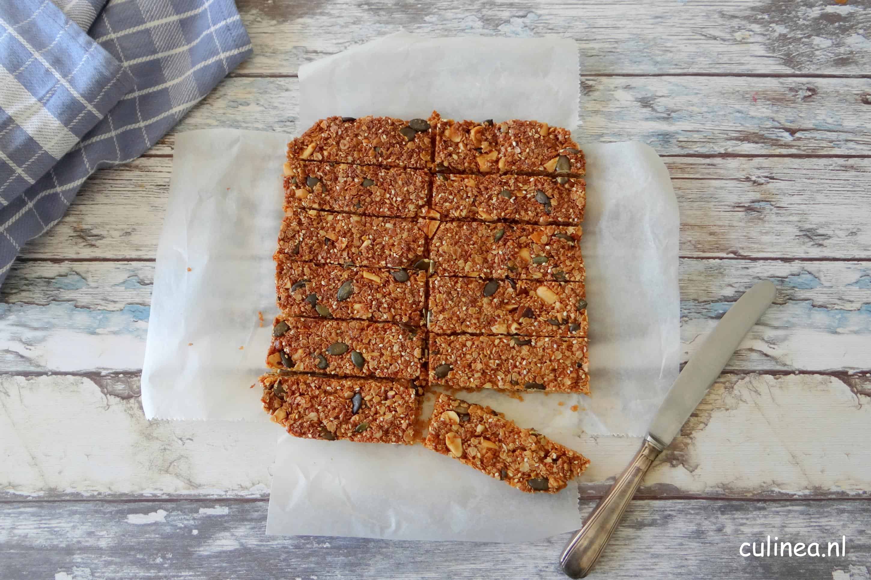 Flapjacks met paranoten