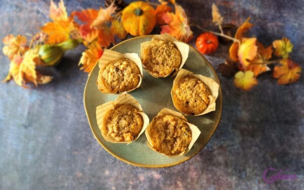 Pompoencake muffins