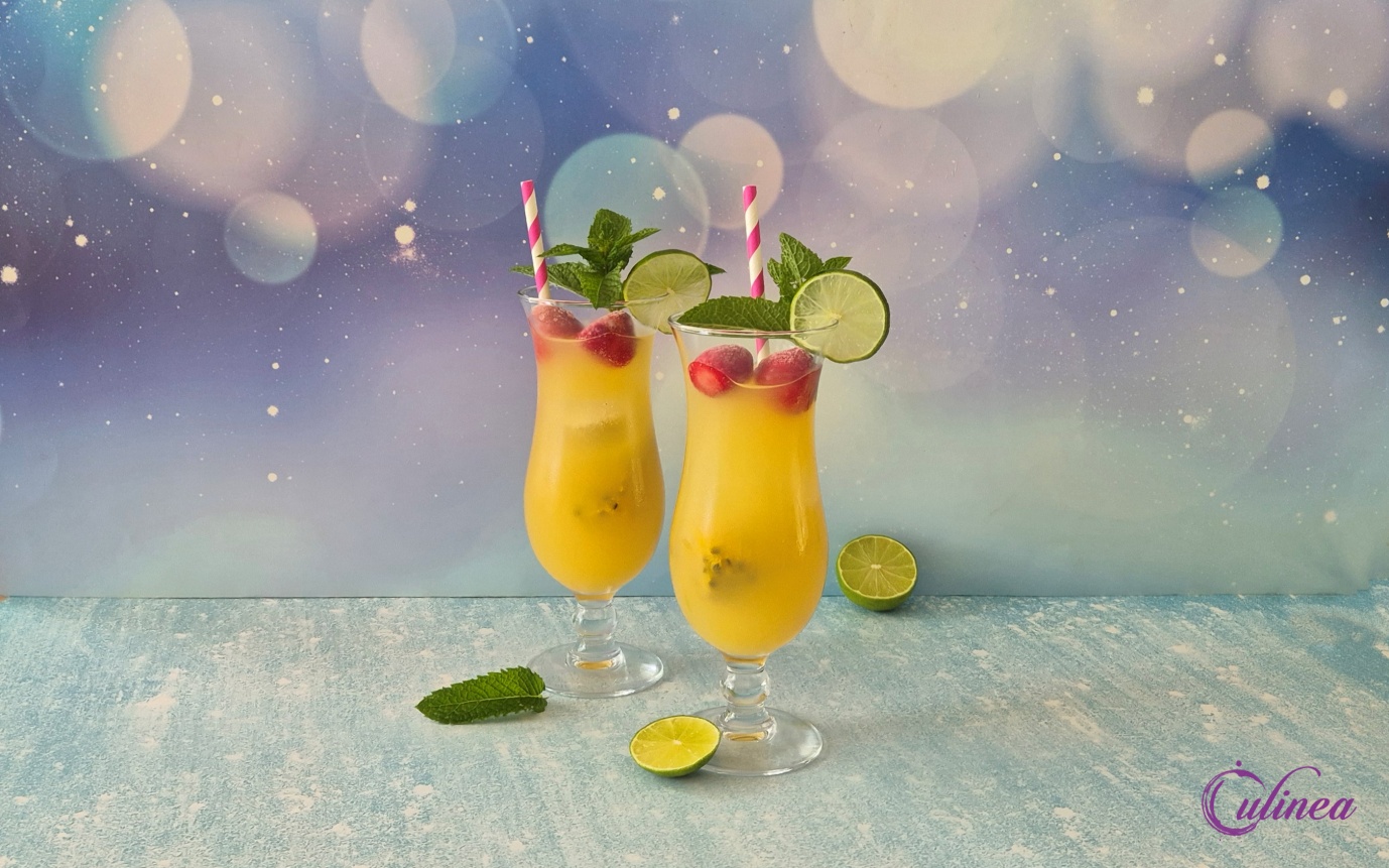 Tropische passievruchtencocktail