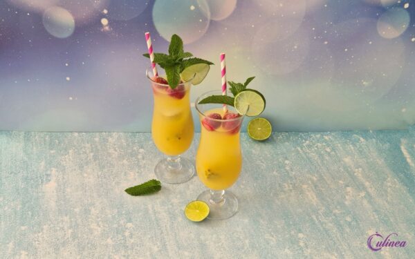 Tropische passievruchtencocktail