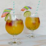 Tropische passievruchtencocktail