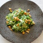 Andijvie rucola stamppot met cashewnoten