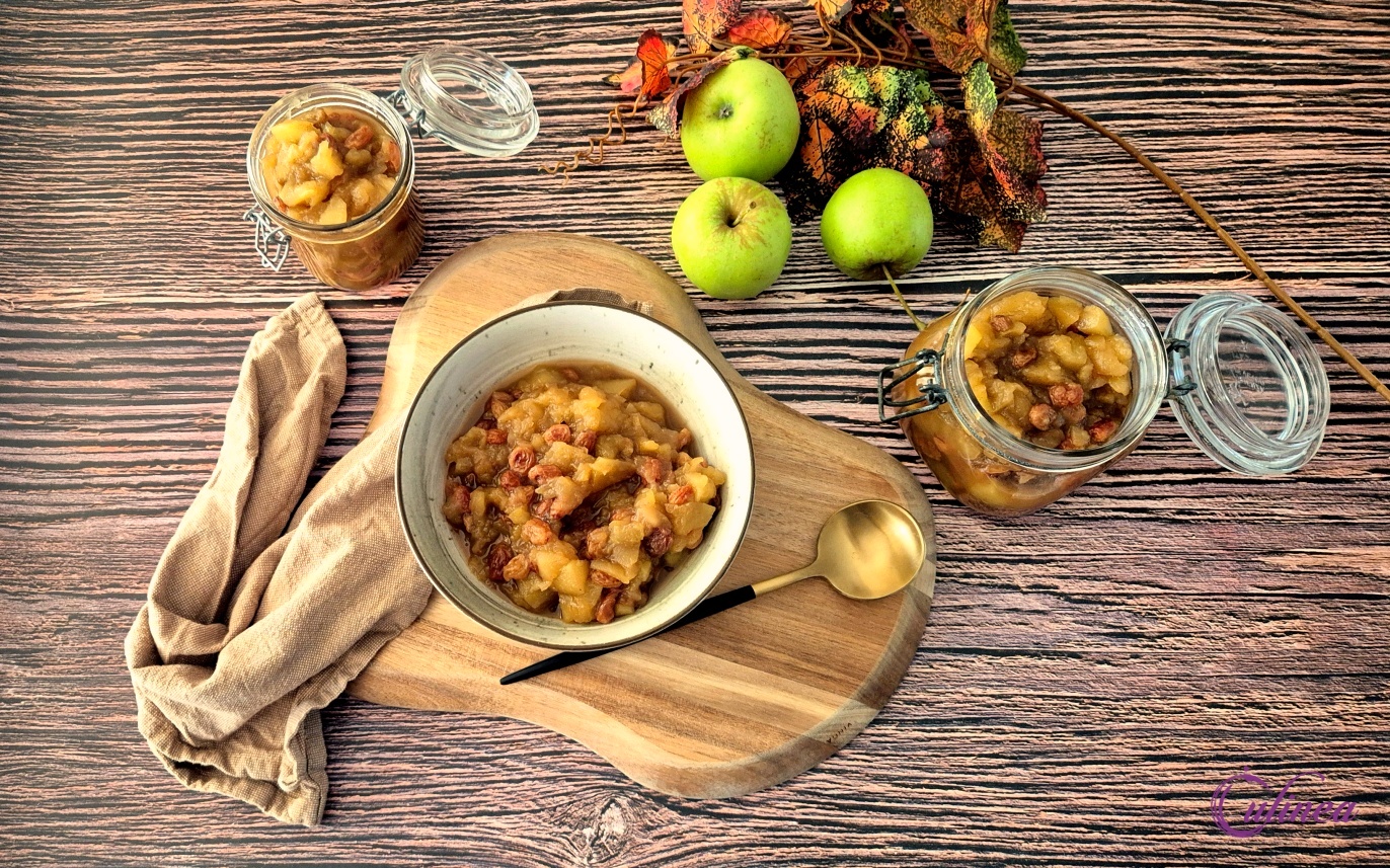 Kruidige Appelcompote