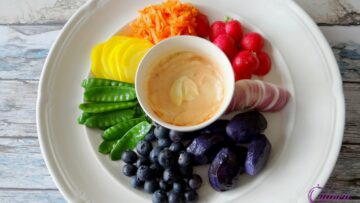 Regenboogsalade