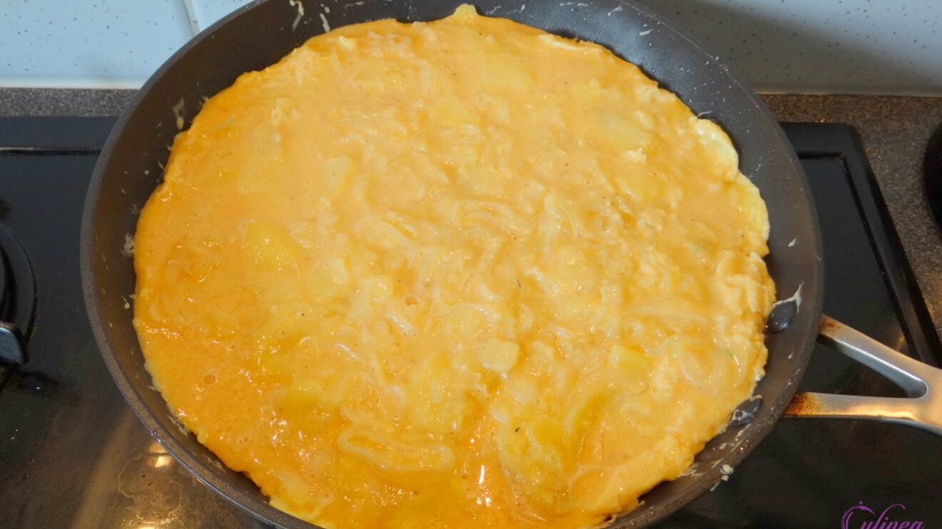 Spaanse aardappel omelet