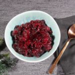 Cranberry kersencompote met whisky