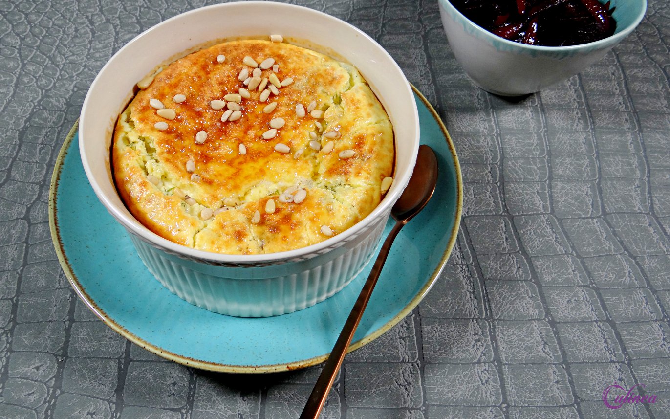 Hartige cheesecake met blauwe kaas