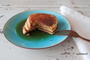 Kruidige pannenkoekjes met koffie
