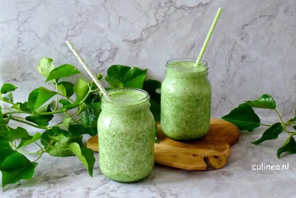 Spinazie ananas smoothie