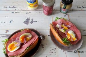 Broodje Pastrami speciaal