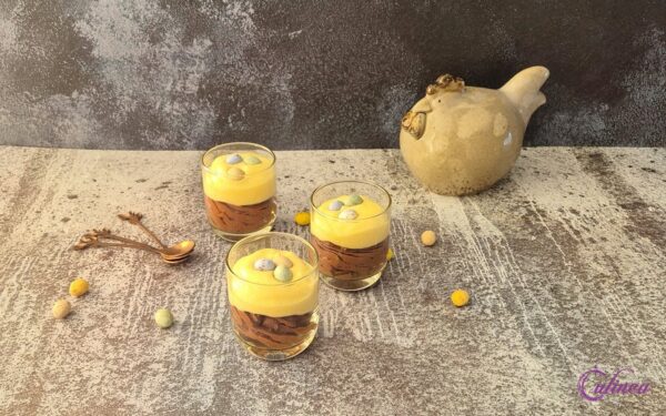 Chocoladeganache met Advocaatschuim