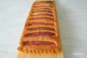 Rabarber amandelcake