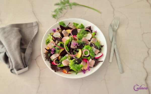 Haring Rode Bietsalade met Appel en Dille