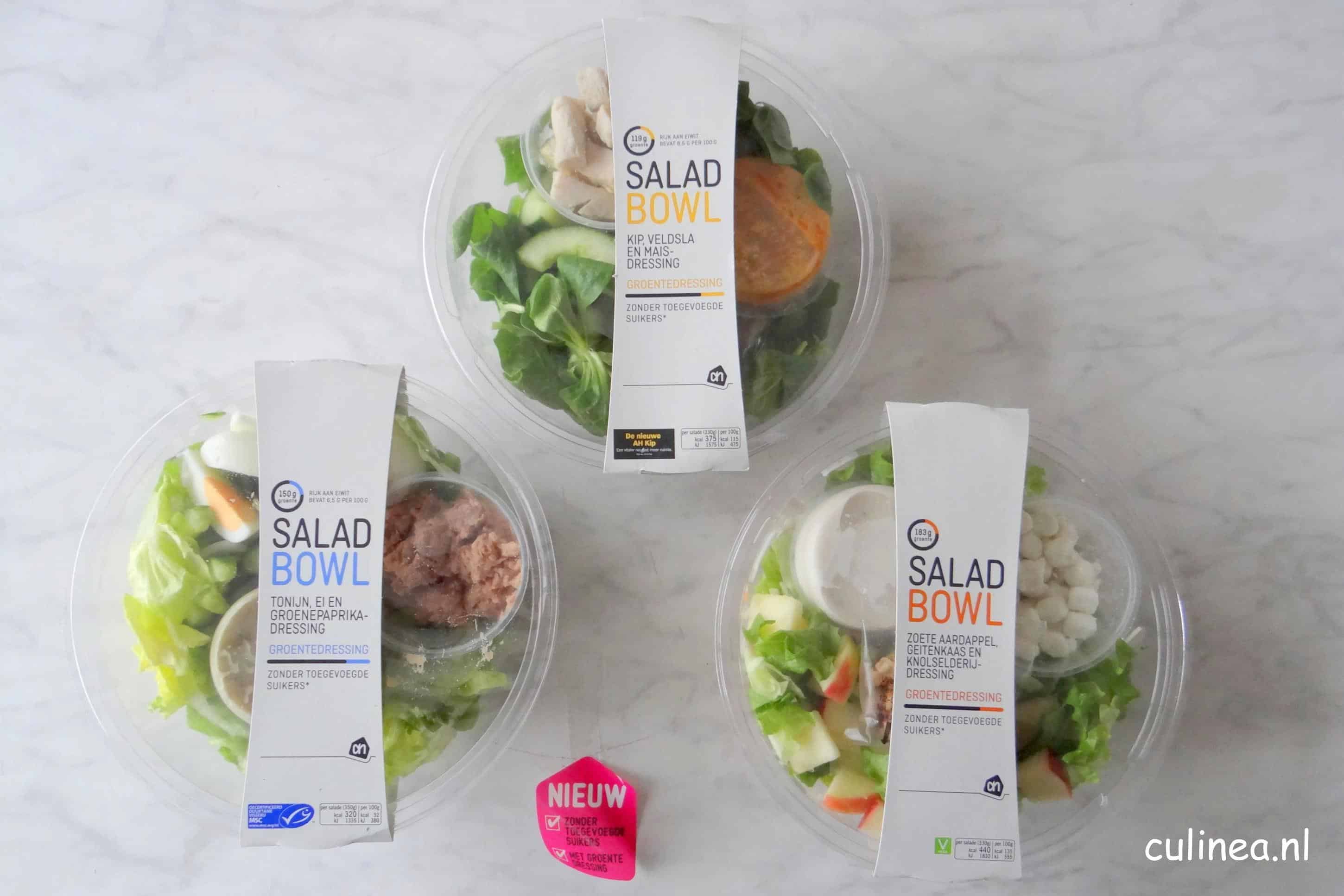 Nieuwe Saladbowls van Albert Heijn