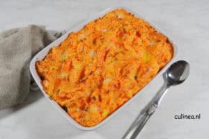Shepherd’s Pie met zoete aardappelpuree