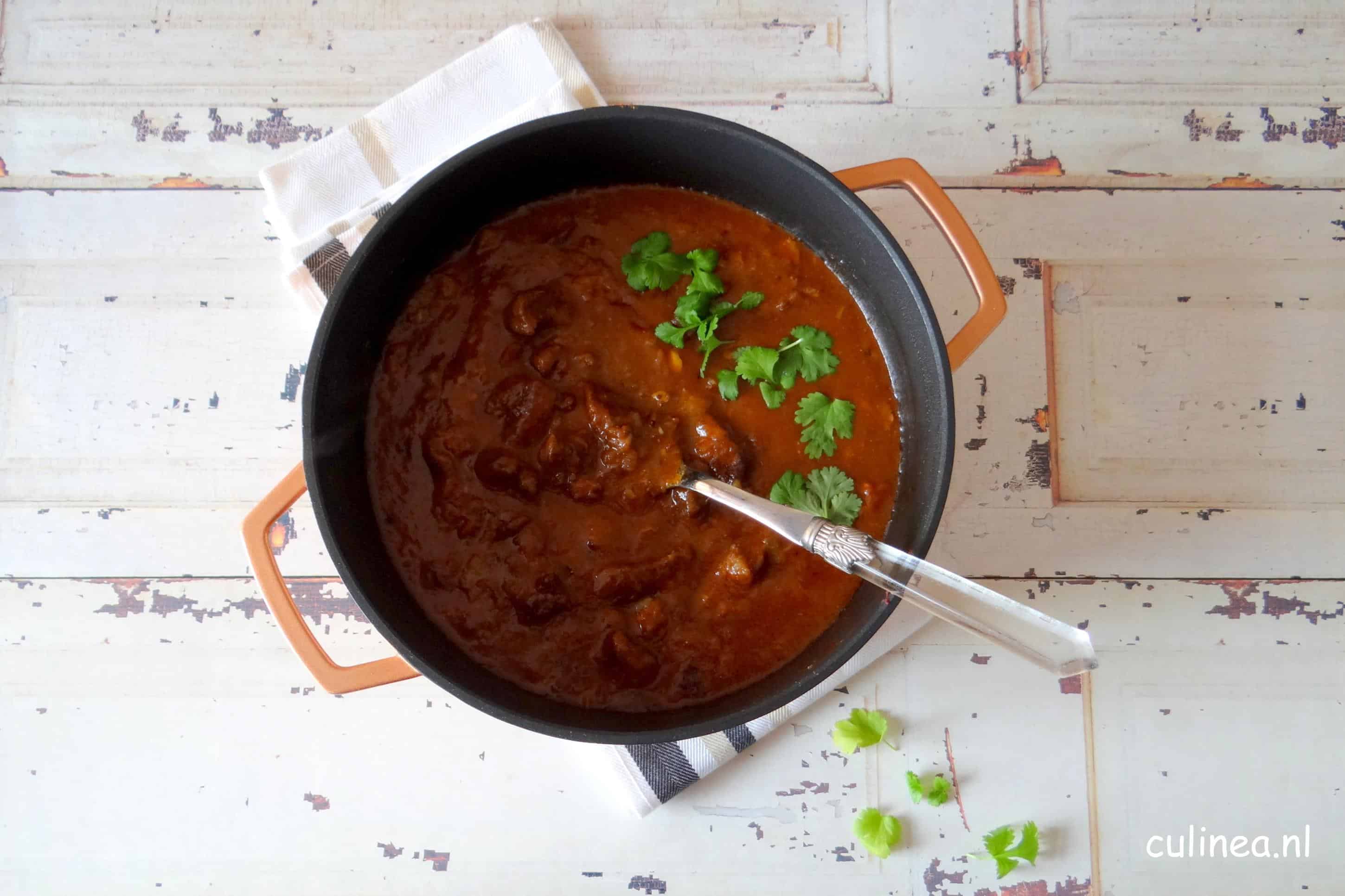 Rundvlees Vindaloo (Indiase curry)
