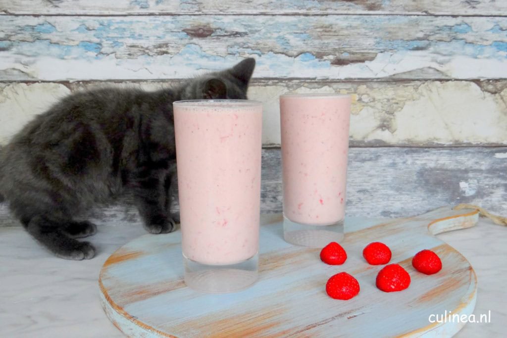 Aardbeien Yoghurtdrank