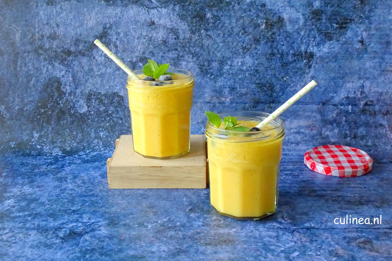 Tropische mangosmoothie ;