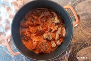 Indiase lamsnek curry
