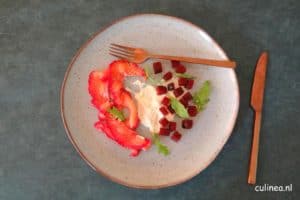 Gravad Lax met rode biet