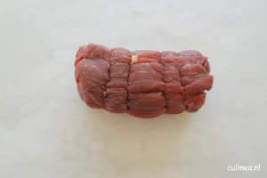 Runderrollade met rozemarijn en knoflook