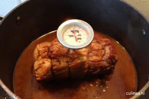 Runderrollade met rozemarijn en knoflook