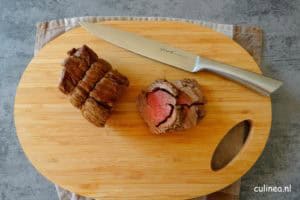 Runderrollade met rozemarijn en knoflook