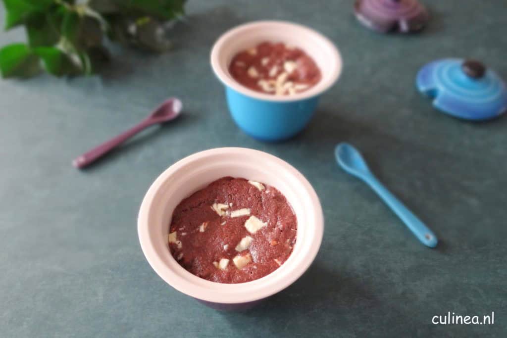 Brownies in een potje