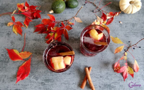 Herfst Sangria met Appel en Peer