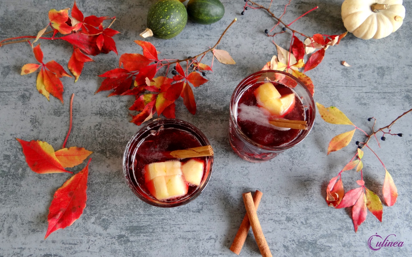 Herfst Sangria met Appel en Peer