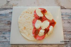 Italiaanse quesadilla's