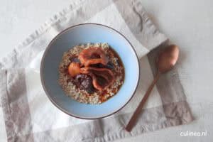 Overnight oats met tutti frutti