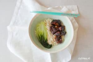 Vietnamese zoete speklapjes met paksoi