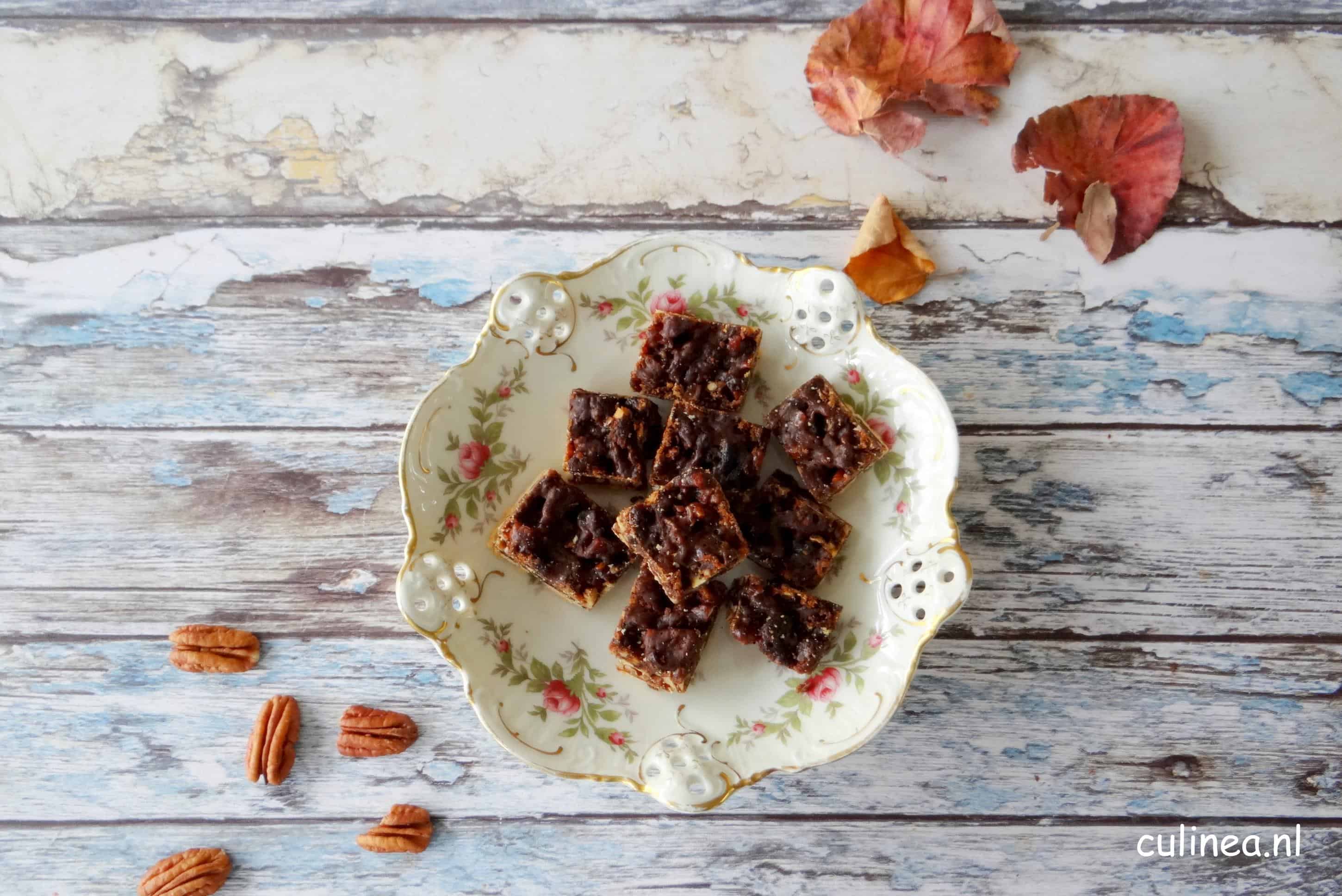 Krokante pecannoten koekjes