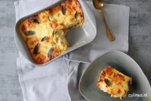 Pompoenlasagne met salie