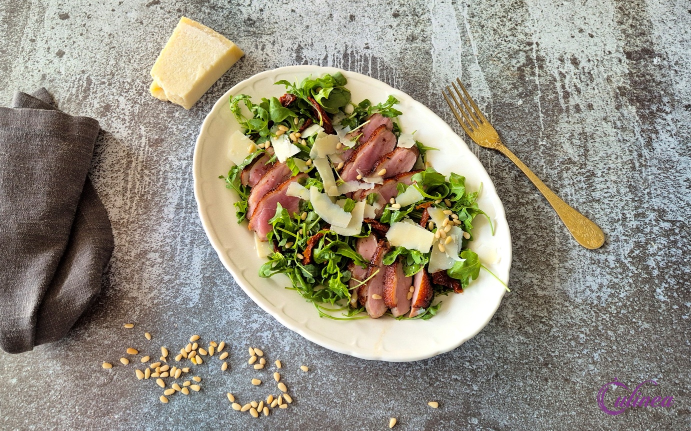 Tagliata van eendenborst
