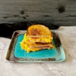 Tosti ham, kaas en roerei