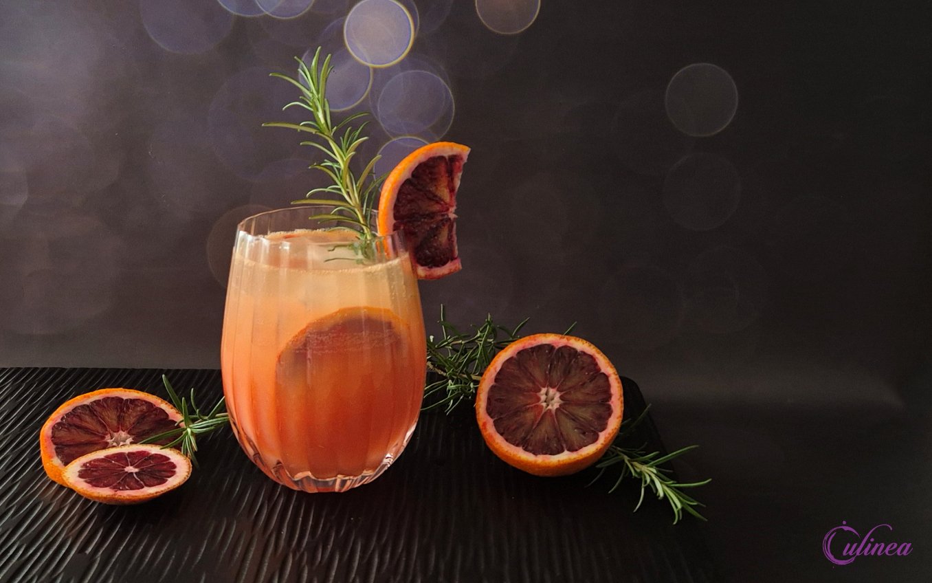 Bloedsinaasappel Vlierbloesem Mocktail