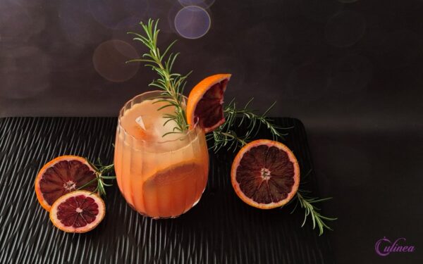 Bloedsinaasappel Vlierbloesem Mocktail