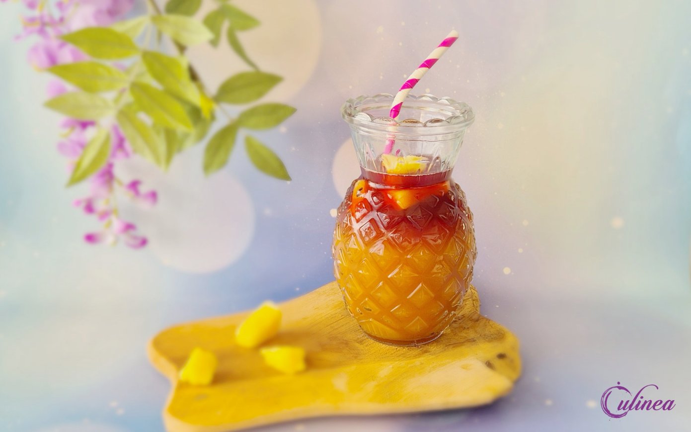 Hibiscus Ananas Mocktail