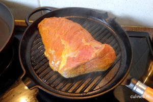 Kalfs picanha in de oven geroosterd