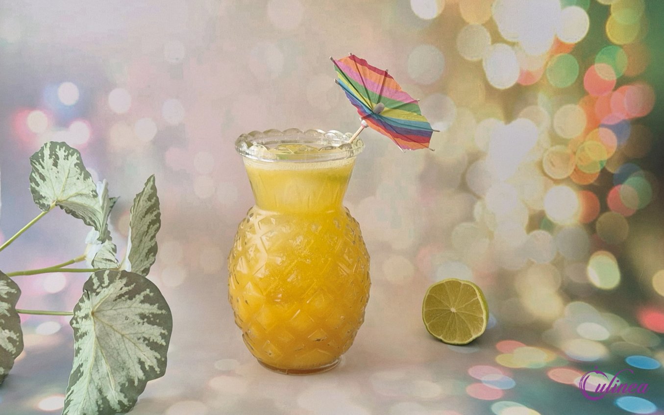 Ananas Ginger Ale Mocktail