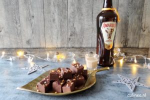 Chocolade fudge met Amarula