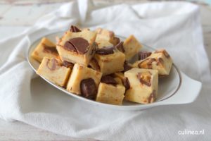 Reese’s pindakaas fudge