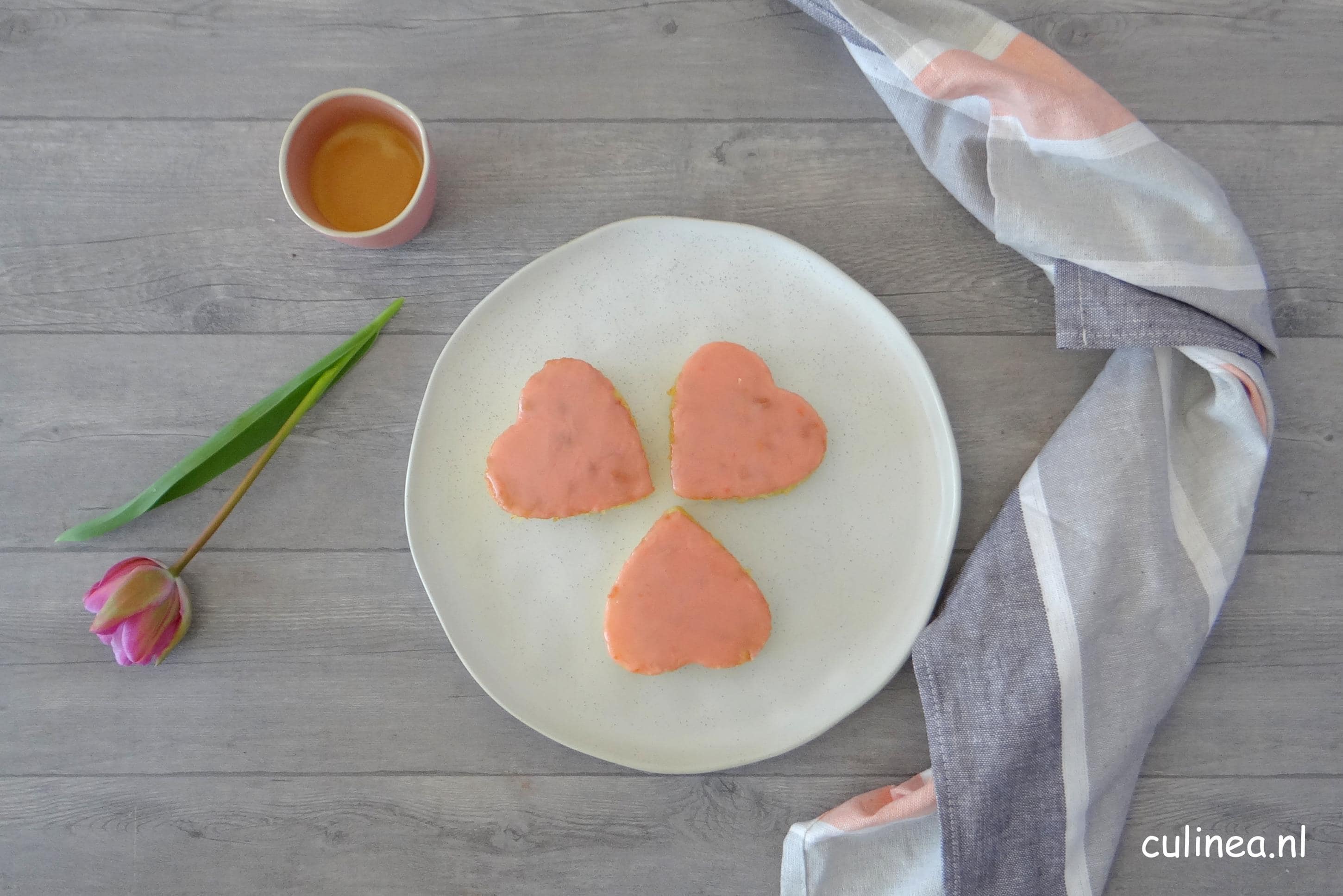 Bloedsinaasappel cake met glazuur