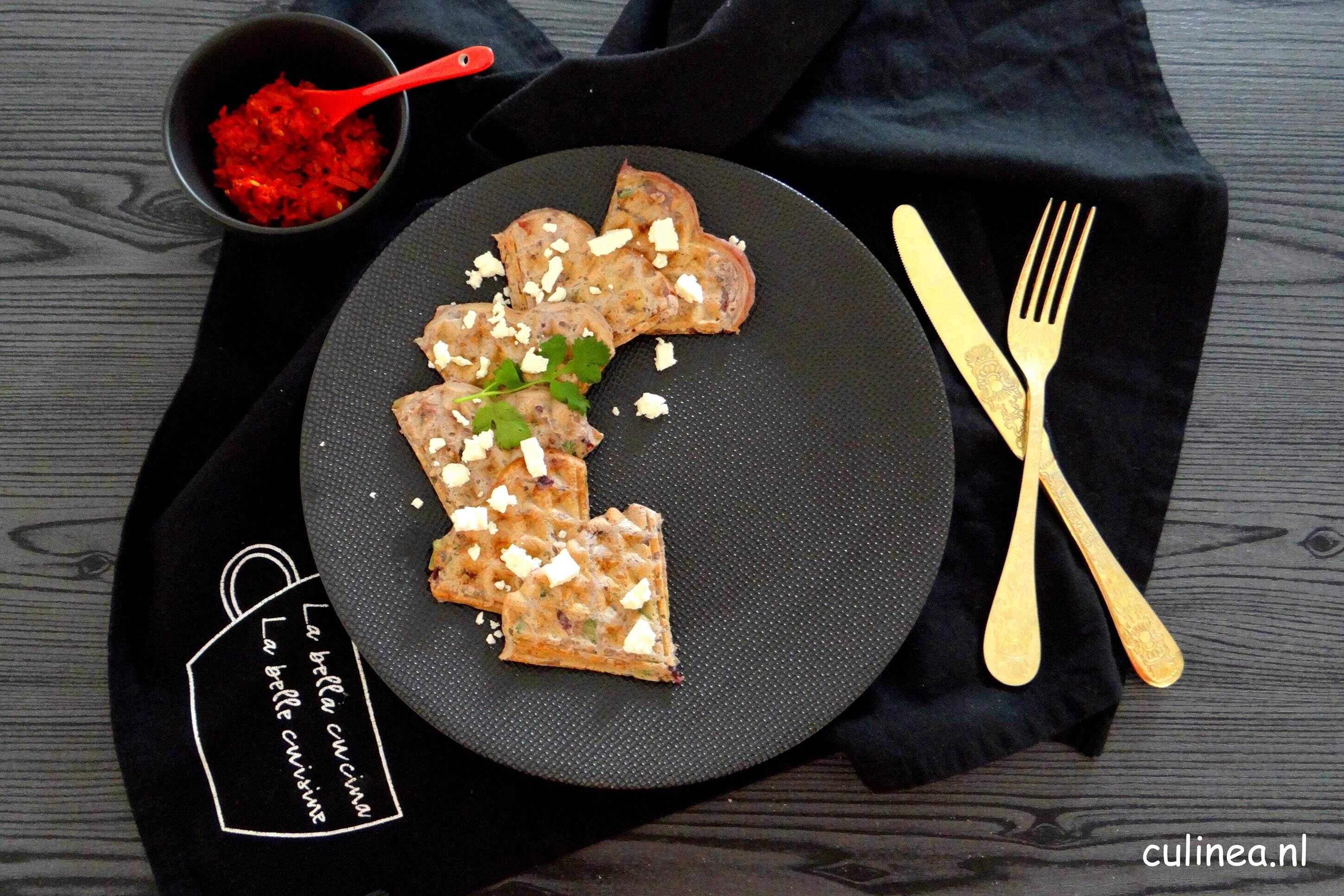 Hartige pakora wafels