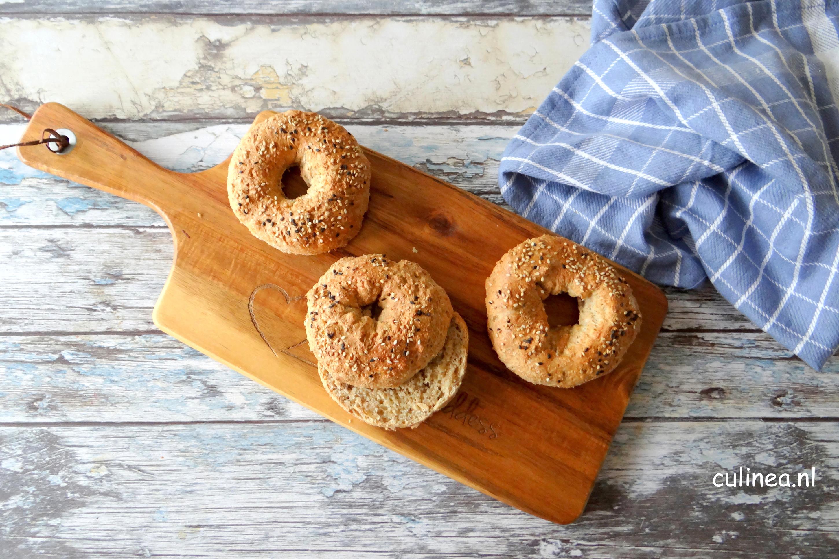 Makkelijk Volkoren Bagels Culinea Nl