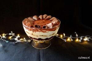 Tiramisu Trifle met Amaretto