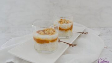 Tapiocapudding met karamel