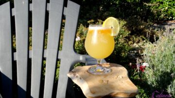 Tropische bier mocktail